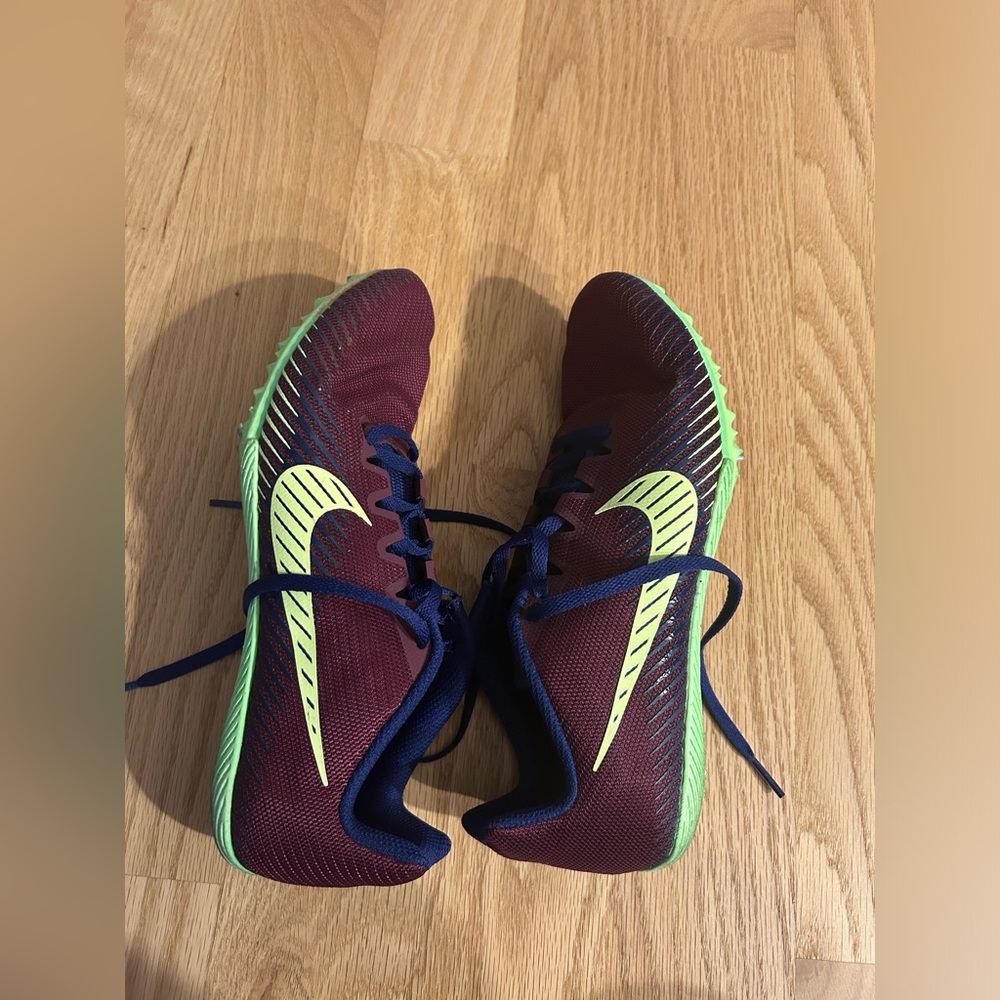 Nike multipurpose shoes (track, lacrosse, etc.) with removable spikes